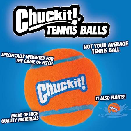 Chuck it Tennis Balls 2 pack Small