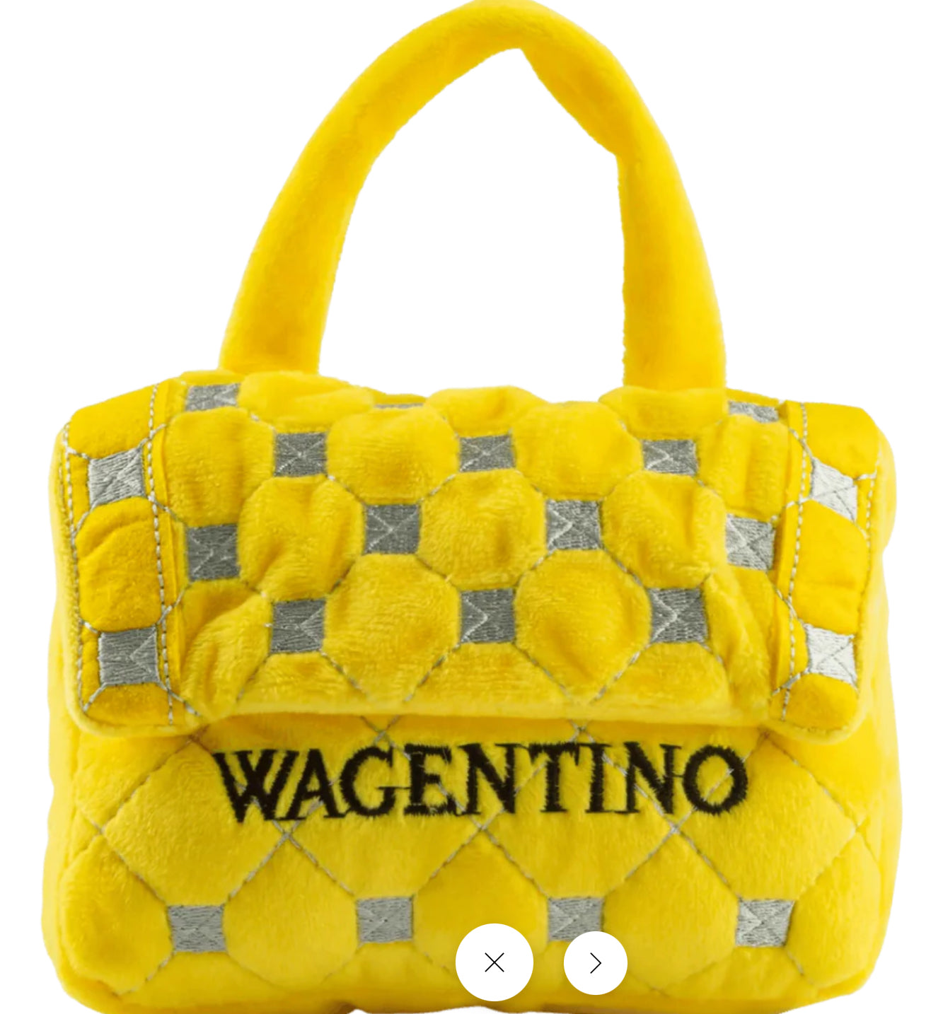 Haute Diggity Dog Wagentino Toy Purse with squeeker