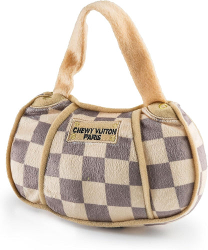 Haute Diggity Dog Checkered Purse Toy