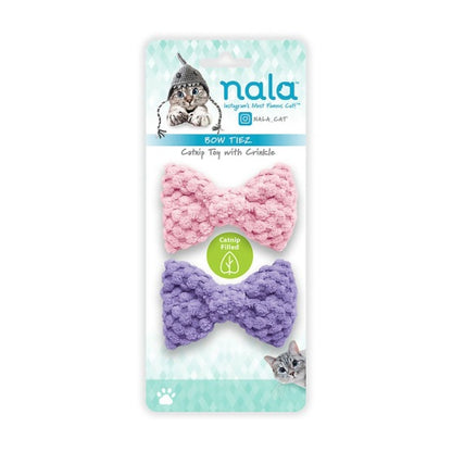 Nala Catnip Filled Bow Tiez