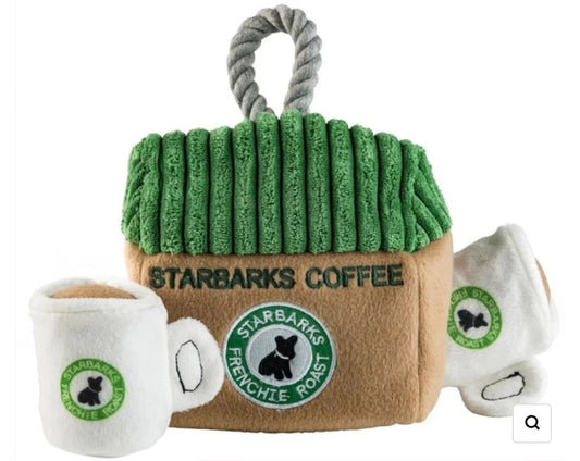 Starbarks Coffee Interactive Toy